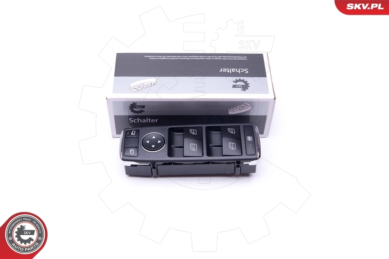 Switch, window regulator